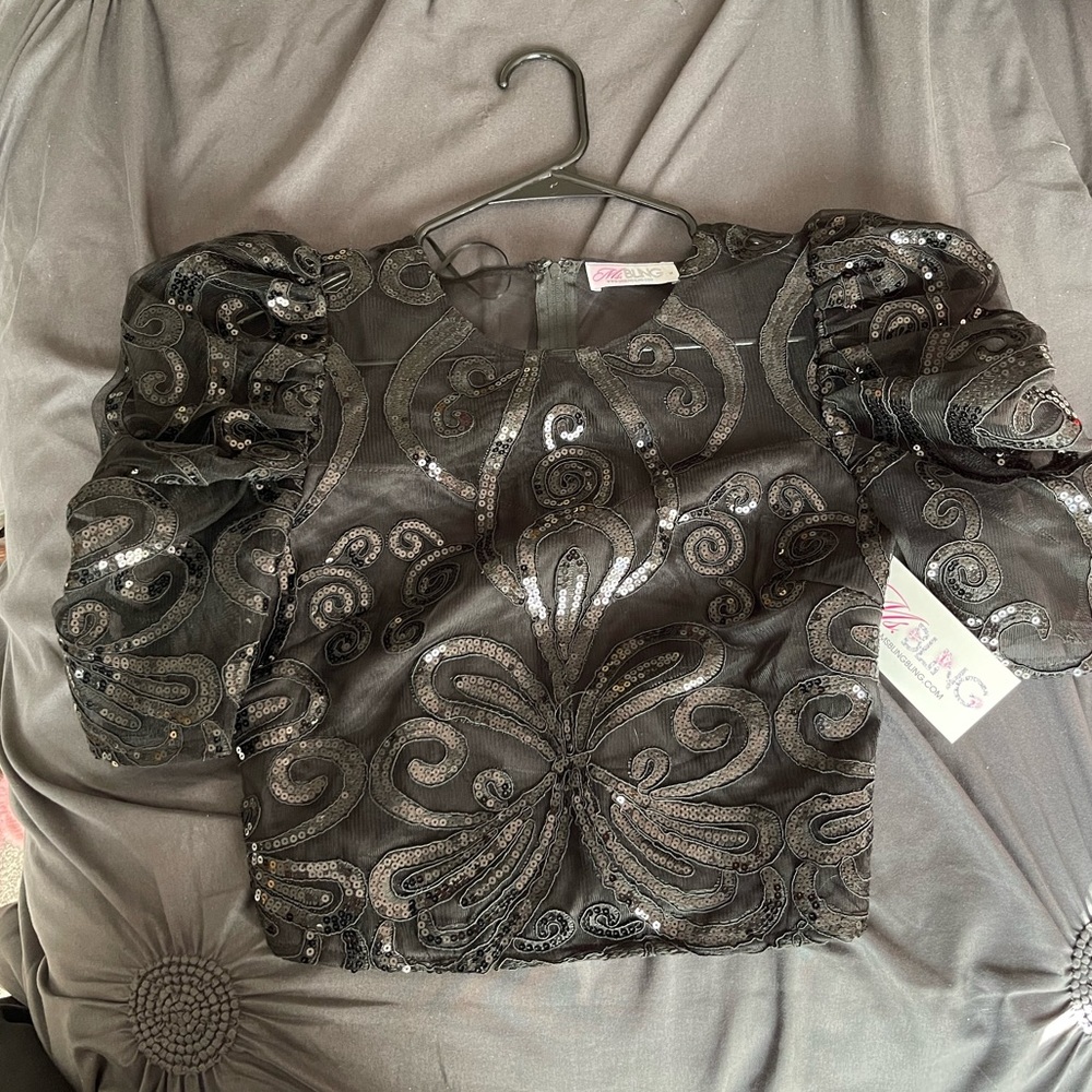 Ms.Blingmiami sequin top
